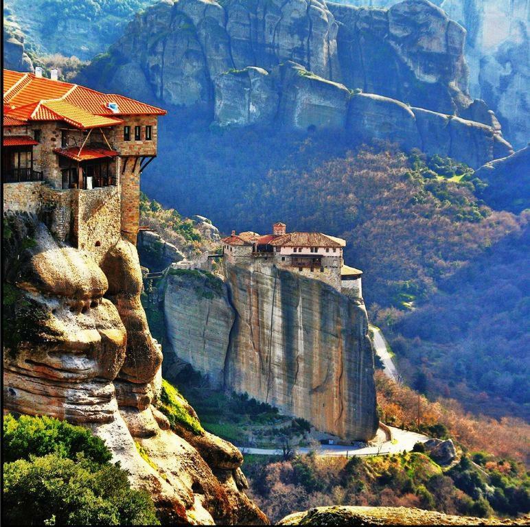 4-Seasons Pool Villa Near Meteora Трикала Экстерьер фото