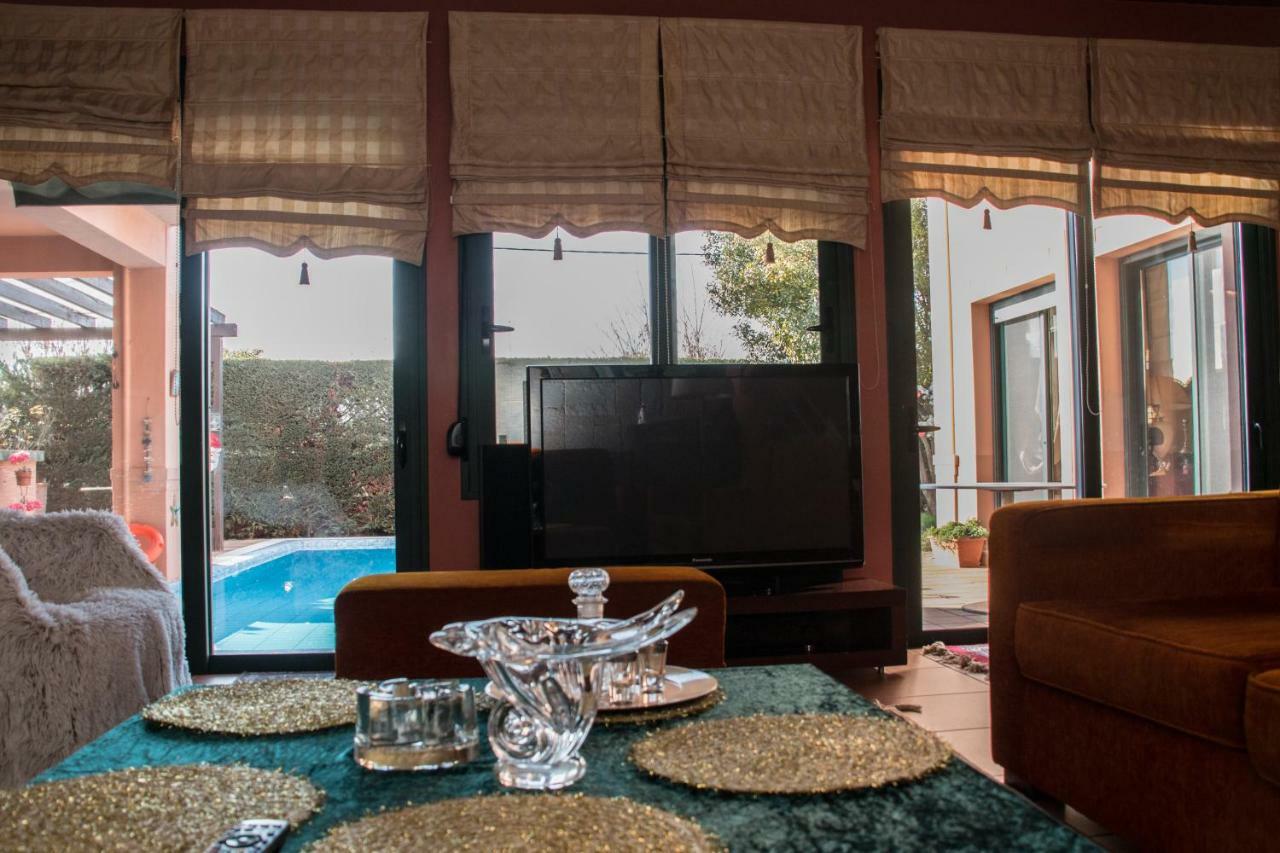 4-Seasons Pool Villa Near Meteora Трикала Экстерьер фото