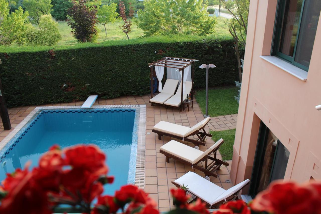 4-Seasons Pool Villa Near Meteora Трикала Экстерьер фото